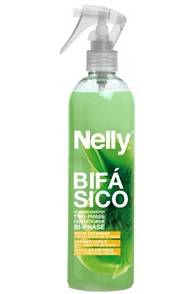 Nelly مكيف شعر ثنائي المرحلة للمياه الخضراء المموجة سعة 400 مل