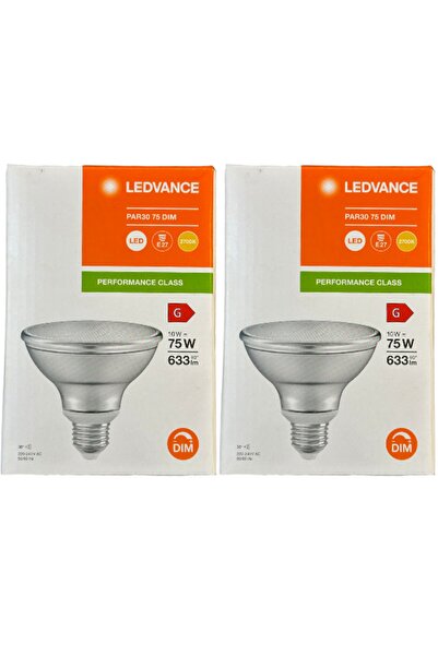 Osram Ledvance 10W (75W) 2700K (Sarı Işık) Par30 E27 Duylu Dim Edilebilir Led Spot (2 Adet)