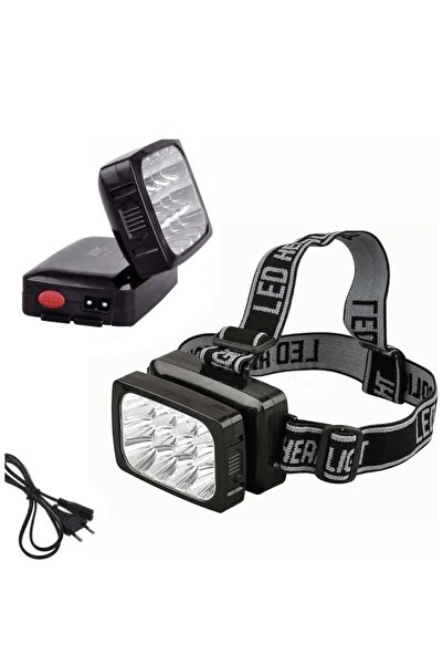 Genel Markalar 12 Ledli Şarjlı Pilli Kafa Feneri Lambası Ultra Güçlü Zeycan Teknoloji
