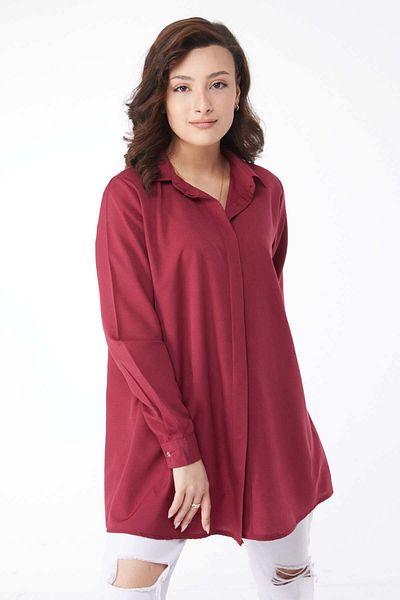 TOFİSA 13129-BORDO Hemd