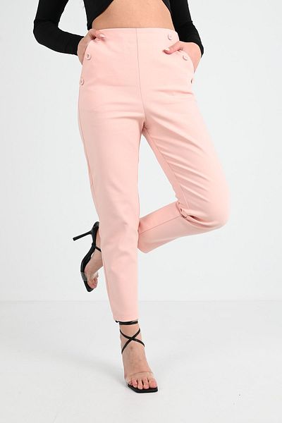 Koza Butik Pantaloni de damă cu talie elastică 6230-24