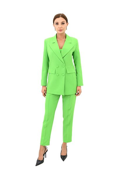 Koza Butik Jachetă de damă, pantaloni, costum din trei piese 0107-24