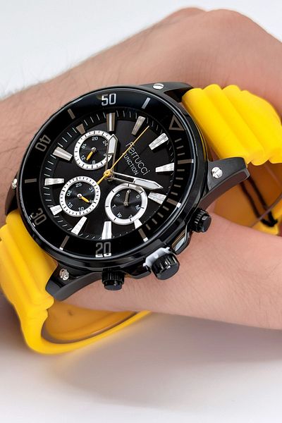 Ferrucci Function Silicone Cord Men's Wristwatch
