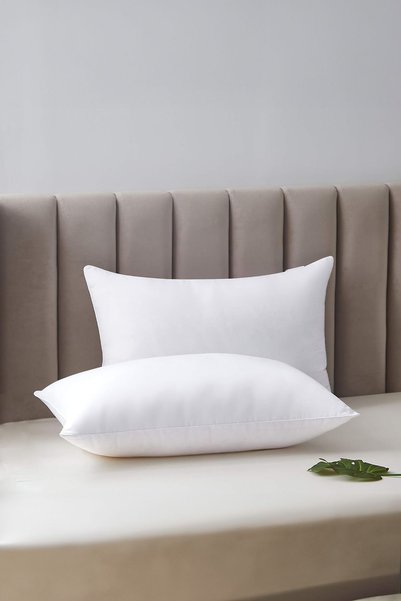 TeksNil Home 10 Zippered Pillow Liners |   50X70Cm Zippered White Pillowcase | Pillow Inner Cover Mattress Milt