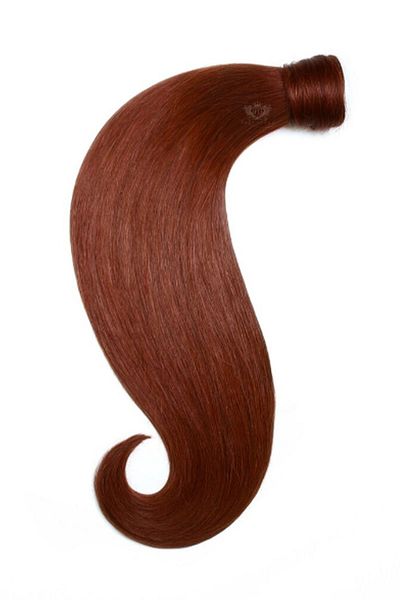 LOLLY PONY 60 cm 150 Grams Light Brown European Human Hair Ponytail