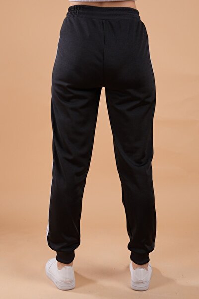 TOFİSA Pantaloni de trening negri pentru femei medii - uni 23788