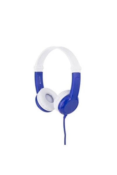BuddyPhones Mavi Beyaz Connect Foldable With Mic Kulaklık