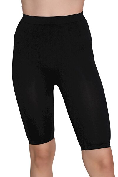 Momslab Crne ženske tajice - iznad kolena, model 402