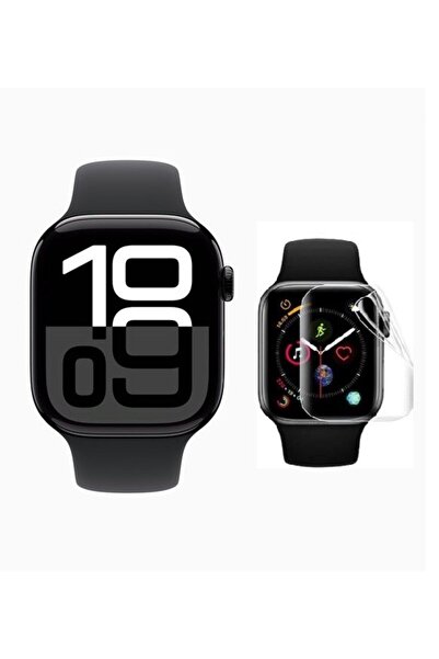 ROVA Watch 10 46mm 2 Adet Uyumlu Şeffaf Ultra koruyucu Nano Jelatin