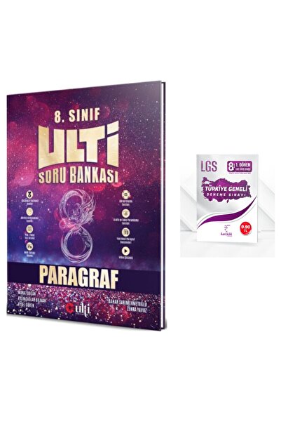 Bes Yayınları Ulti Yayınları 8. Sınıf Paragraf Ulti Serisi Soru Bankası  + TG...