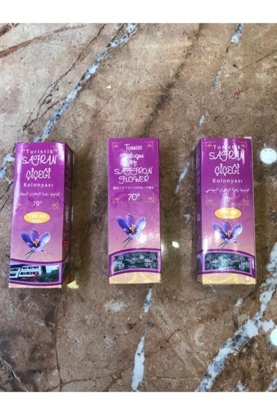 Safran Çiçeği Kolonyası (üçlü)