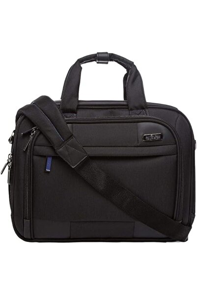 American Tourister حقيبة كمبيوتر محمول Merit مقاس 15.6 بوصة، مصنوعة من البولي...