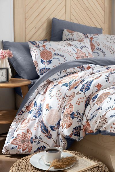 MyStory Home Set cuvertură de pilota unică cu cearșafuri elastice ETRO