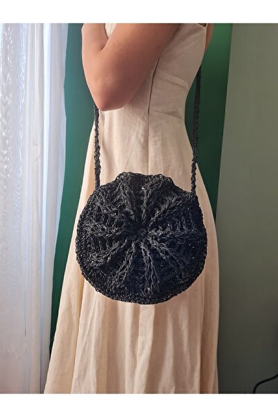 EHF LifeStyle MİDYE ÇANTA/ HASIR ÇANTA/ YAZLIK ÇANTA/ ÖRGÜ ÇANTA/ KADIN ÇANTA