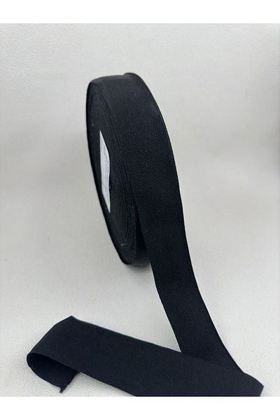 paşateks since 1995 şekil Black Grosgrain Ribbon - 5 Meters, 4 cm