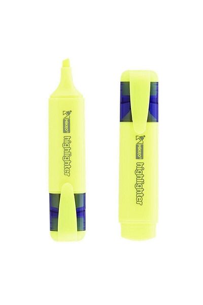Mikro Highlighter Yellow 12 Pieces 701-s