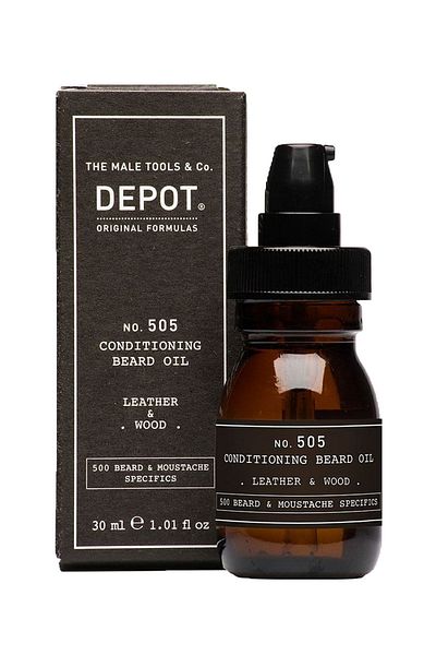 DEPOT No.505 - 30 ml Women's Featured Decorated Beard Care Oil