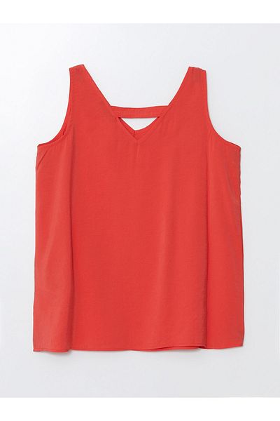 LC Waikiki Damenbluse mit V-Ausschnitt