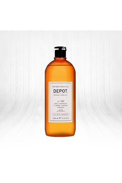 DEPOT No.102 - Anti Dandruff and Sebum Control Anti-Dandruff Shampoo 1000 Ml