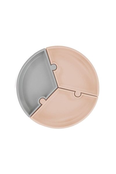 Puzzle Plate - Bubble Beige/Grey Puzzle Plate - Bubble Beige/Grey