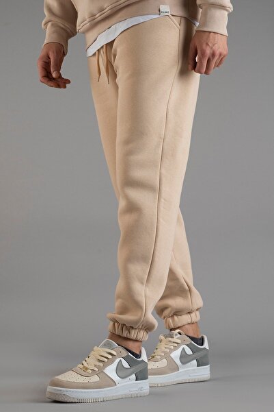 SURMARİ Cotton Unisex Sweatpants - Regular Fit, Autumn-Winter, 2 Thread