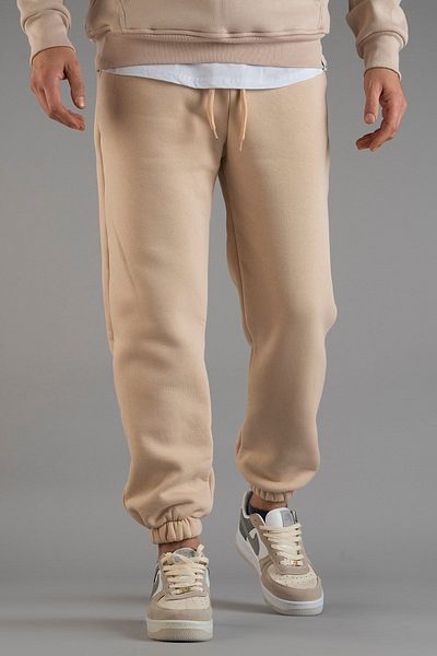SURMARİ Cotton Unisex Sweatpants - Regular Fit, Autumn-Winter, 2 Thread