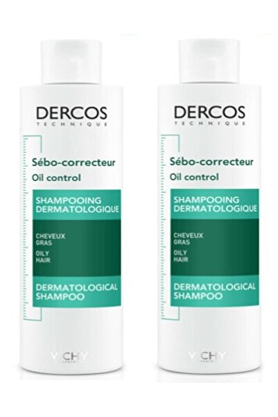 Vichy Dercos Oil Control Aşırı Yağlanmaya Karşı Etkili Bakım Şampuanı 200 ml ...