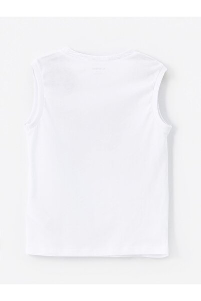 LC Waikiki LCW Crew nyakú nyomott kisfiú alsóing és rövidnadrág szett 2 darabból