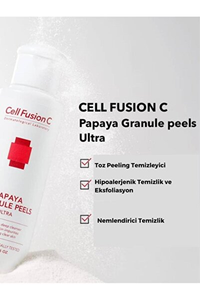 Cell Fusion C Papaya Granül Enzim Peeling Toz Temizleyici 50 gr
