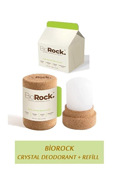 BİOROCK Crystal 120 Gr Stick Deodorant Seti