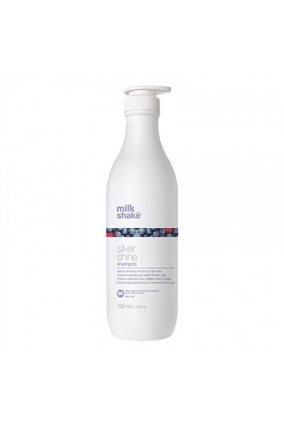 Milkshake شامبو Milk Shake Silver Shine للشعر الأبيض والرمادي والبلاتيني 1000 مل