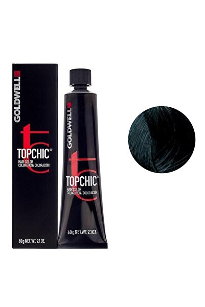 GOLDWELL Topchic Βαφή Μαλλιών Μπλε Μαύρο 2Α, Συσκευασία 1 τεμαχίου (1 x 60 ml)