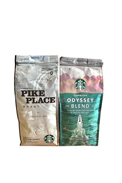 Starbucks خلاط القهوة الأساسية بيكيه بليس وأوديسي 2x250 جرام