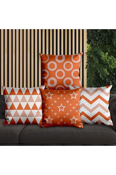 EJOYA 45cm Modern Design 4-piece Pillow and Throw Pillow Set - 113664