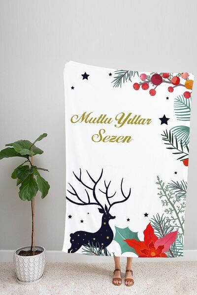 EJOYA Kişiye Özel İsimli Yeni Yıl Dilek Battaniyesi 106241