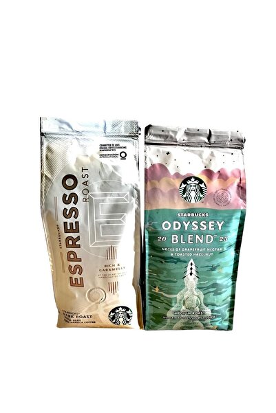 Starbucks خلاط القهوة الأساسية الإسبريسو روست وأوديسي 2x250 جرام