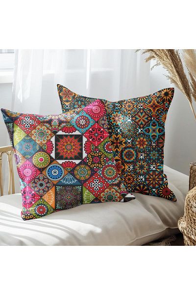 EJOYA 45cm Traditional Designed Pillow and Throw Pillow Set of 2 - 113473