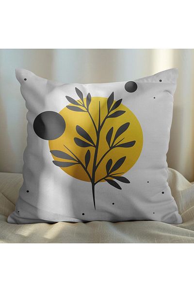 EJOYA 45cm Floral Design 4-piece Pillow and Throw Pillow Set - 113773