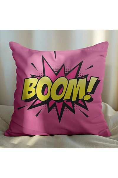 EJOYA Pop Art Designed 45cm Pillow Set - Inner and Throw Pillow Case 113674