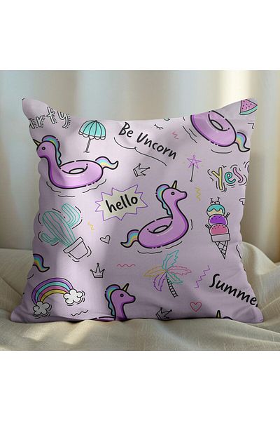 EJOYA Modern Designed 2-Piece Pillow and Throw Pillow Case 45cm 113568