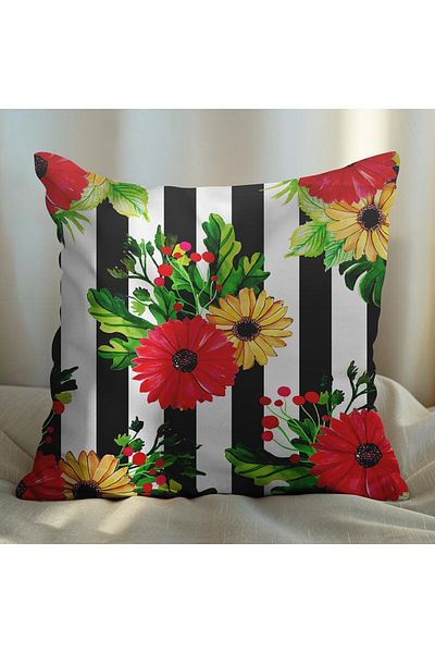 EJOYA Modern Designed 2-piece Pillow Set - 45cm Inside and Throw Pillow 113482