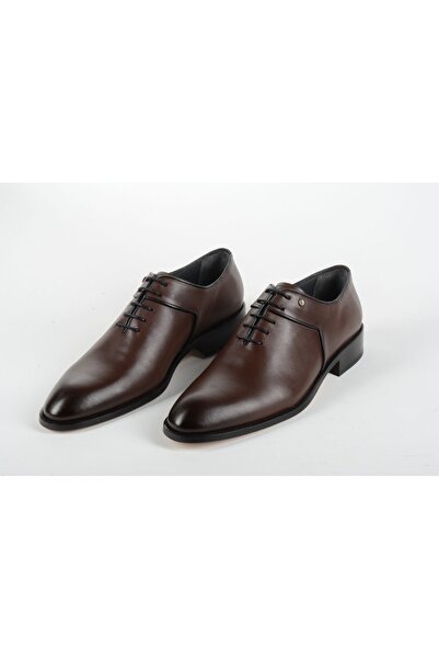 YETİŞ LUXURY ERKEK HAKİKİ DERİ EL YAPIMI KÖSELE TABAN KLASİK AYAKKABI