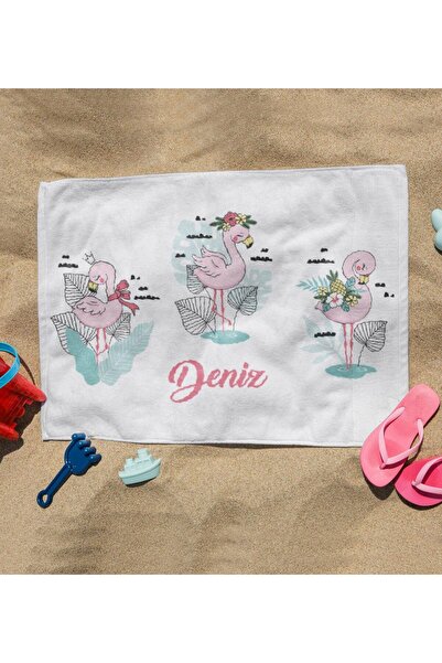 EJOYA Kişiye Özel İsimli Çocuk Plaj Havlusu 113111