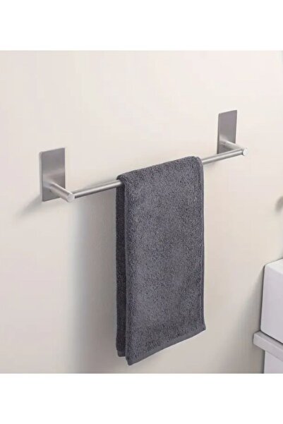 creative home world Paslanmaz Çelik Banyo ve Mutfak Havluluk Askısı, Yapışkan...