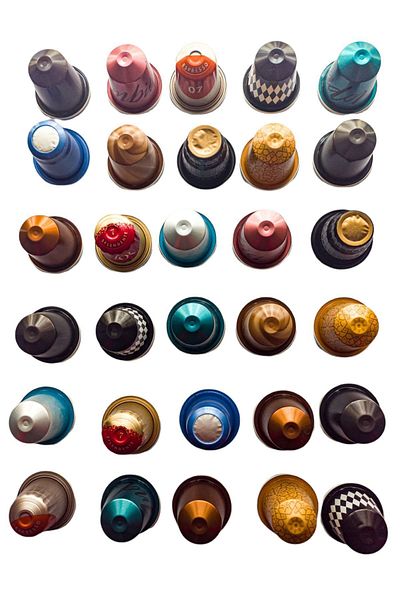 Nespresso 60 pcs Medium and Hard Density Mixed Coffee Capsules
