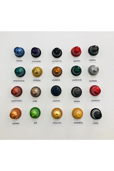 Nespresso Capsule Coffee 20pcs (ispirazione Italiana+world Explorations+the Original Collection)