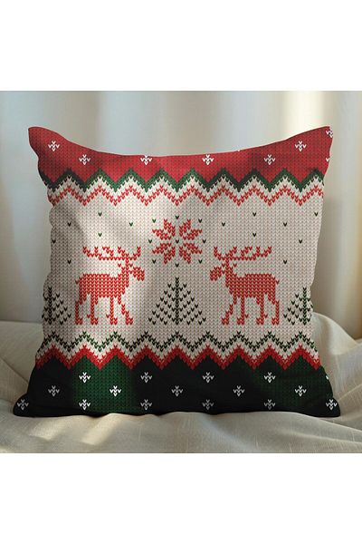 EJOYA New Year's Special Designed 2-piece Pillow - 45cm Inner and Throw Pillow Case 113612