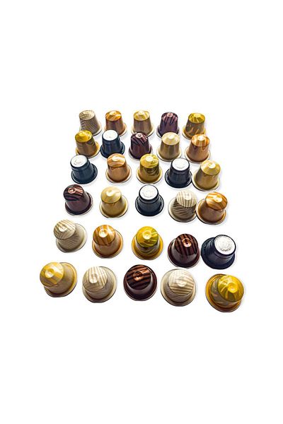 Nespresso 30 Flavored Mixed Coffee Capsules -