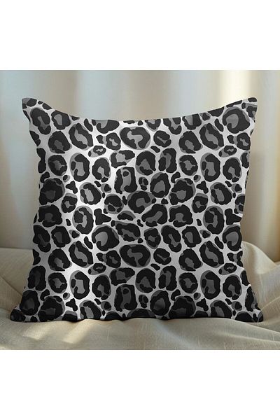 EJOYA Zebra and Leopard Patterned Pillow Set of 4 - 45cm 113852