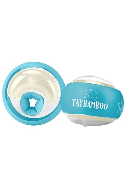 TAYBAMBoo كم مساعد للسباحة بثلاث غرف هوائية مقاس كبير (6-14 سنة، 19-40 كجم)